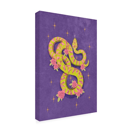 Trademark Fine Art Outdoor Canvas Art - Raissa Oltmanns 'Snake' Wall Art for Patios, or Gardens 1X30860-OC3047WR