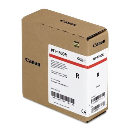 Canon Ink (PFI-1300), Red 0819C001AA
