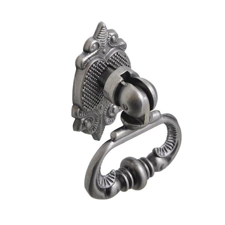 Camp Usa Vallia 2 x 1 in. Drop Ring Cabinet Pull - Pewter CA579332