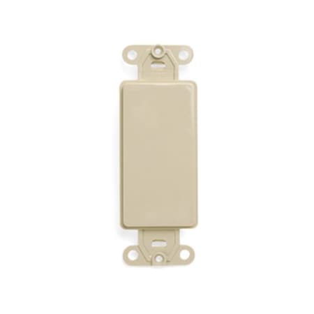 Leviton Wallplates Blk Blank Wallplate 80414-E