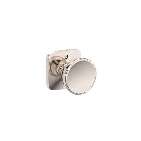 Baldwin Residential Door Knobs Half Dummy Reversible Lifetime Bright Nickel HDSOLSFR055