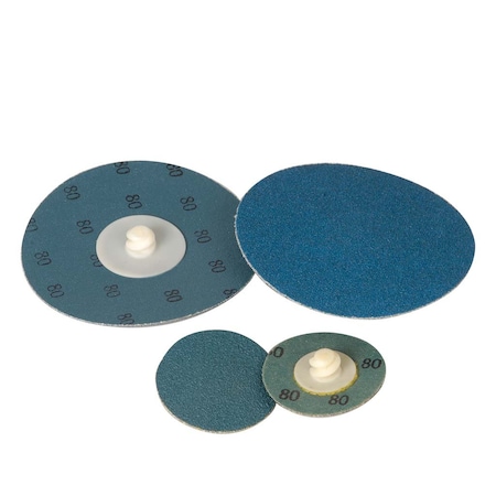 Klingspor QRC 3" 80 Grit Alumina Zirconia, 50PK QRC080ZR300