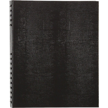 Blueline 11 x 8-1/2" Undated Daily Planner, Black REDA30C81