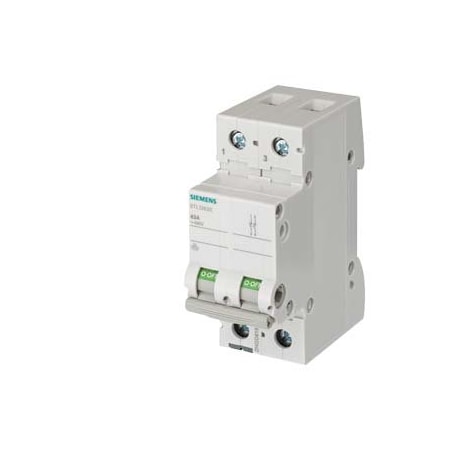 Siemens switch disconnector on-off switch 125 A 2-pole 5TL1292-0