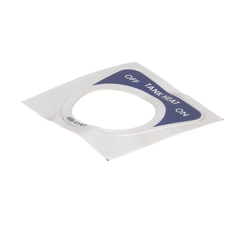 Stero Dishwasher Decal, Bezel, Tank Heat Off/On 0A-694147