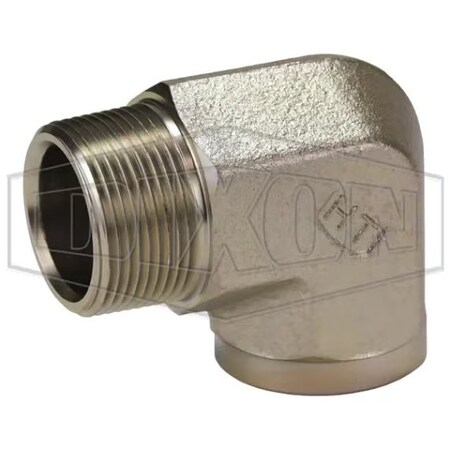 Dixon Hydraulic Elbow, 1-1/4-11-1/2 Nominal, MNPT x FNPT, Steel, Domestic 5502-20