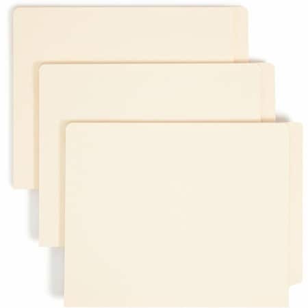 Smead HEAVYWEIGHT MANILA END TAB EXPANSION FOLDERS, STRAIGHT TAB, LETTER SIZE, 50PK 24275