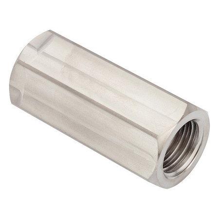 Zoro Select Female-Female Hex Adapter NUT60212CX34C