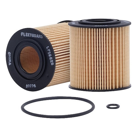 Fleetguard Oil Filter, Cartridge, Cellulose LF16423
