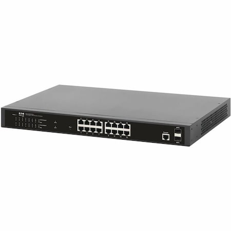 Eaton EATON Ethernet Switch Gigabit Managed 16PT NGS16C2POE-1