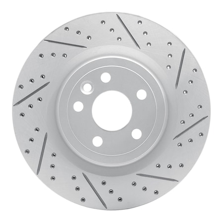 Dynamic Friction Co DFC Geoperformance Rotor - Drilled and Slotted 830-20034R