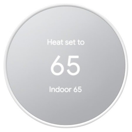 Google Nest Nest Smart Programmable Wi-Fi Thermostat Fog GA02083-US