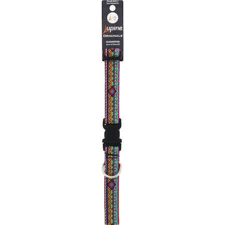 Lupine 1'' Woven Pattern El Paso 16 to 28'' Adjustable Collar 91553