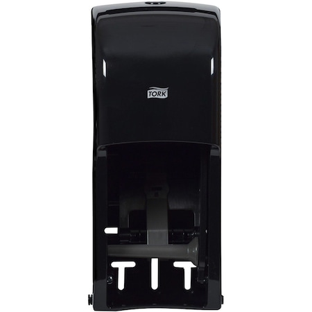 Tork Toilet Paper Dispenser, Plastic, Black 473428