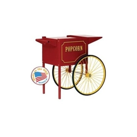Paragon International Paragon Popcorn Machine Cart 6oz, 8oz Red 3070010