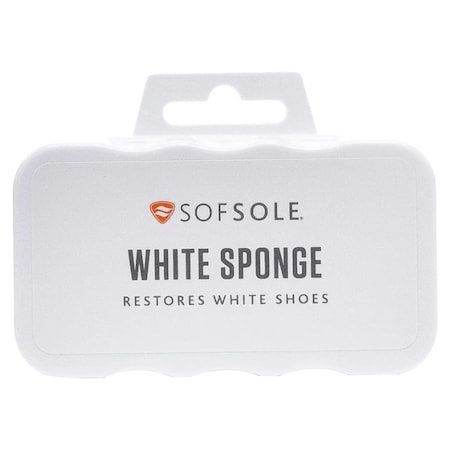 Sof Sole White Shine Sponge Shoe Polish 82352