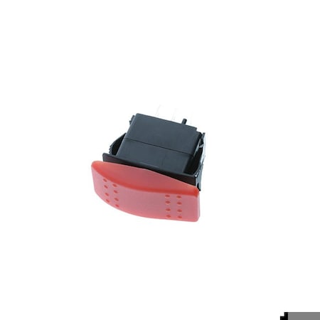 Switch Components Contura Style Rocker, 3P SPDT ON-OFF-ON, Red IP56 SRD1-1G-DC-1-RNN