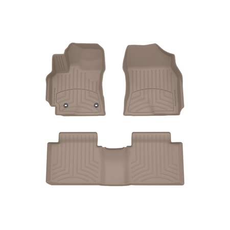 Weathertech Tan, Front and Rear FloorLiner HP 4511091-455802IM