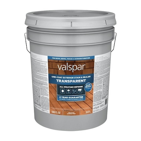 Valspar STAIN&SEALER TRNSP RED NATL 5G VL1028082-20