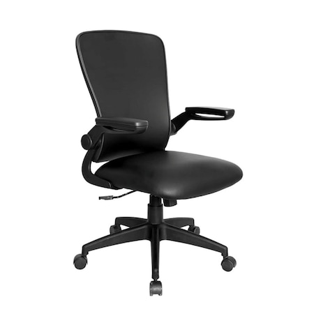 Boss Office Products Antimicrobial Ergonomic Task Chair B6366AM-BK
