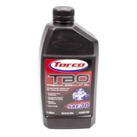Torco 1 Litre TBO Break-In Motor Oil, ZDDP 30W Conventional TRCA100030CE