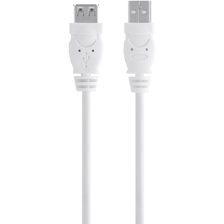 Belkin CABLE, USB, DSTP, USBAM/USBAF, 3M, EXTENSION F3U153BT3M