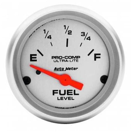Auto Meter 4316 Ultra-Lite Electric Fuel Level Gauge - 2.06 in. ATM4316
