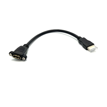 Sanoxy HDMI Extension Cable High Speed HDMI Male - Female Extension Wire Cord HDMI Extender for Panel Mount HDMI-EXT-M_F