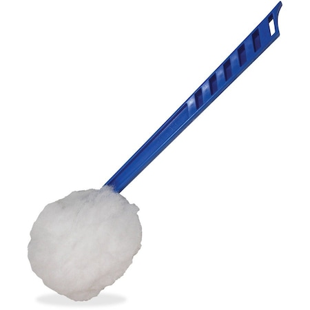 Impact Products Toilet Bowl Mop, 12in Handle, 5.75in Mop Head, Blue 201