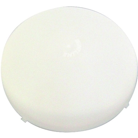 Us Hardware Exhaust Fan Lens Cover, Plastic, White, For: No V-027 Exhaust Fan V-097B