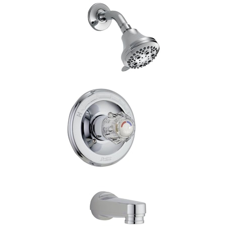 Delta Classic Monitor 13 Series Tub & Shower Trim In Chrome T13422-PD