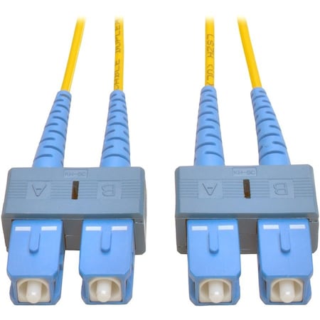 Eaton Tripp Lite Series Duplex Singlemode 9/125 Fiber Patch Cable SC/SC, 1M 3 ft. N356-01M