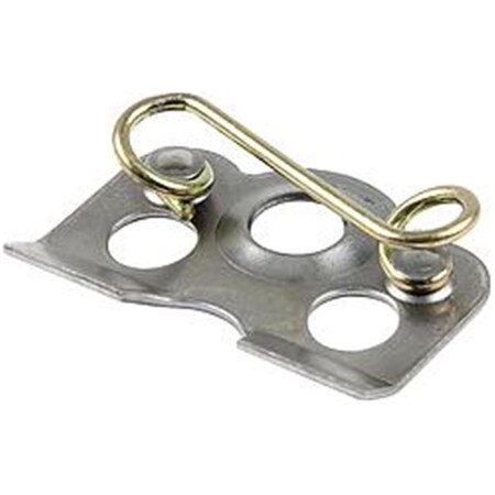 Allstar Performance 0.06 in. Weld-on Quick Turn Brackets with 1.37 in. Spring, 10PK ALL19361