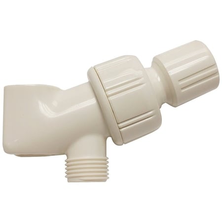Plumb Pak Shower Bracket, Replacement, White, For: 1/2 in IPS Shower Connections PP828-64