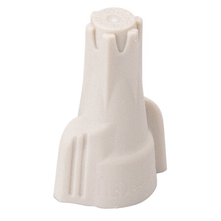 Gardner Bender Hex-Lok Ivory 22 AWG to 8 AWG Wire Connector, 25PK 25-1H1