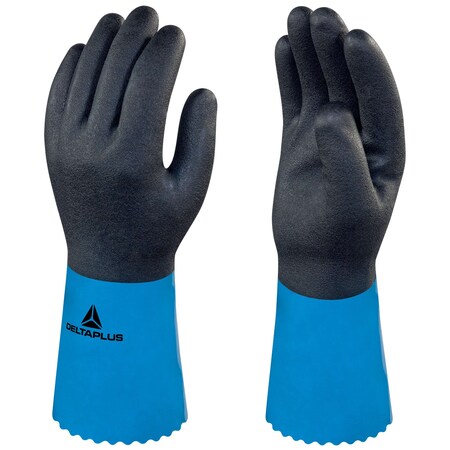 Deltaplus Chemsafe Plus Nitrile Chemical Gloves 2X VV836BL11