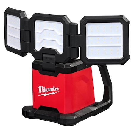 Milwaukee Tool M18 Flood & Area Light + M18 2.0 Battery 2368-20, 48-11-1820