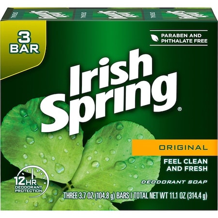 Colgate-Palmolive 3PK Irish Spring Soap 14177