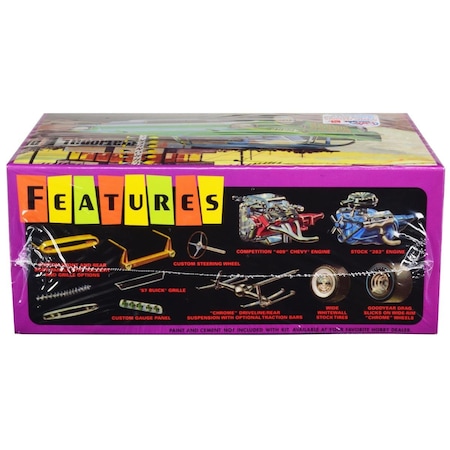 Amt 1360 3-in-1 Skill 2 Model Kit - 1 by 25 Scale Model for 1957 Chevrolet Bel Air Pepper Shaker AMT1360