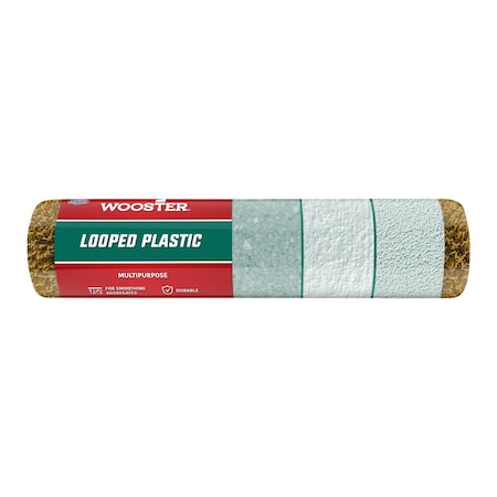 Wooster 9" Floor Coating Roller, Plastic Looped R233