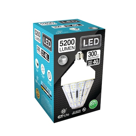 Gt-Lite High Lumen 40W/5200LM LED COB bulb GT-CTB-40A