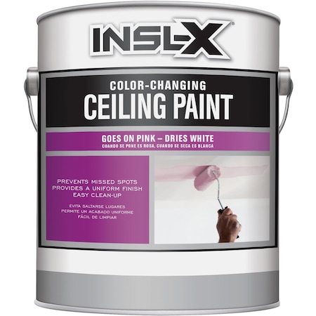 Insl-X By Benjamin Moore 1 Gal. Color-Changing Ceiling Paint PC1200099-01