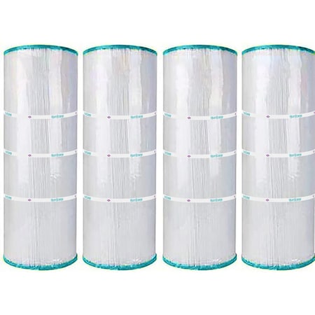 Hurricane Premium Pool Filter Cartridge - Replacement for Pleatco PA75SV, Unicel C-7477, 4PK HF7477-04