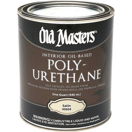 Old Masters POLYURTHANE SATN CLR 1QT 49604