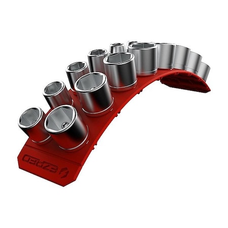 Ezred SocketRail, Red, Neodymium, 111/2in, 1PK FSR18-R