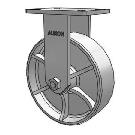Albion 10in-cast-iron-Caster 410CA10501R
