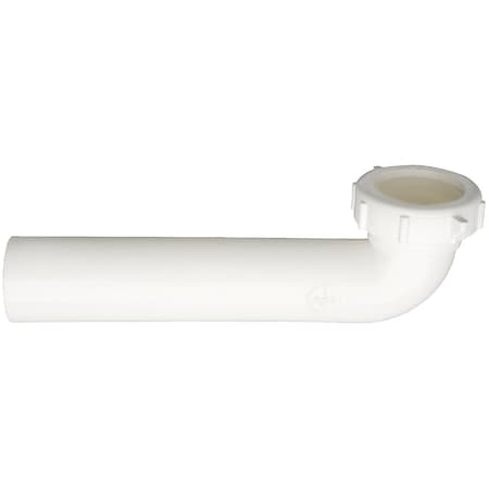 Keeney Mfg 1-1/2'' x 15'' White Plastic Waste Arm 104WK