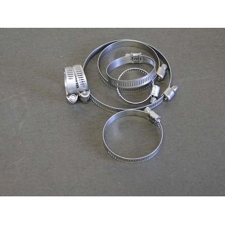 Helix Racing Products Stainless Steel Worm Drive Hose Clamp 10mm-25mm, 10PK 111-6208