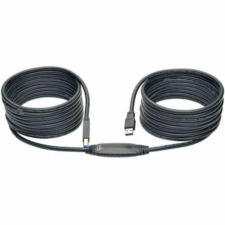 Tripp Lite series 25ft. SuperSpeed USB3.0 A/B Active Device Cable (A Male to B Male) U328-025