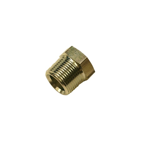 Apache 3/4 In. Male Pipe x 1/2 In. Female Pipe Hex Reducer Bushing Hydraulic Hose Adapter 39035482